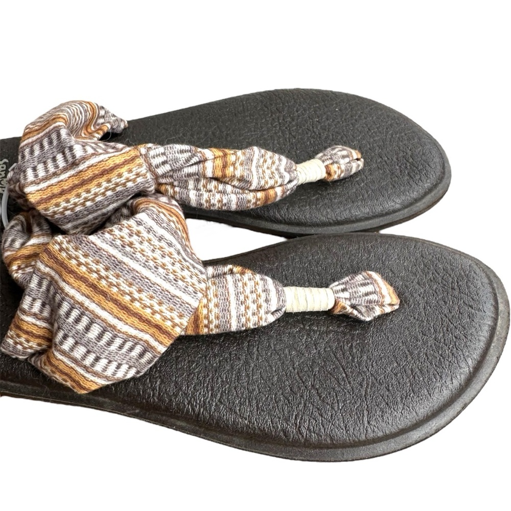 Sanuk Womens Yoga Sling Boho Print Sandals size 9 New - Picture 2 of 5